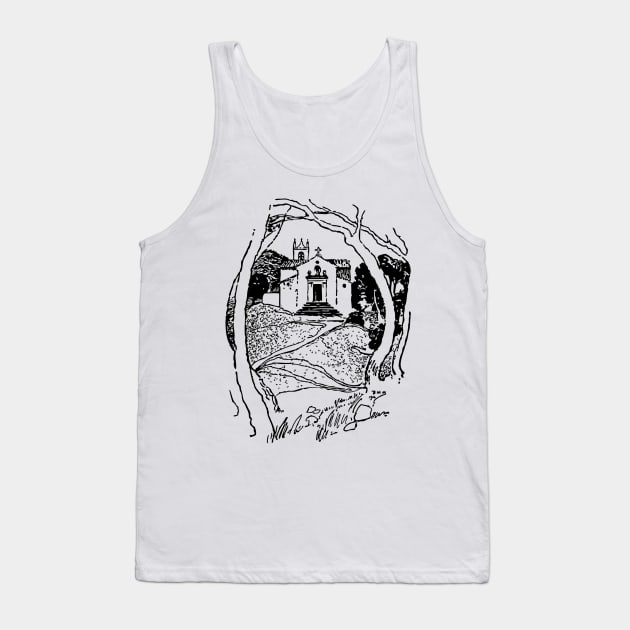 Church in the Woods Tank Top by tabernacletshirts